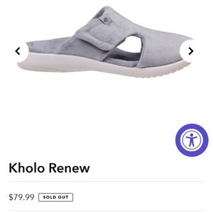 Waco Shoe Company Slippers Size 10 gray